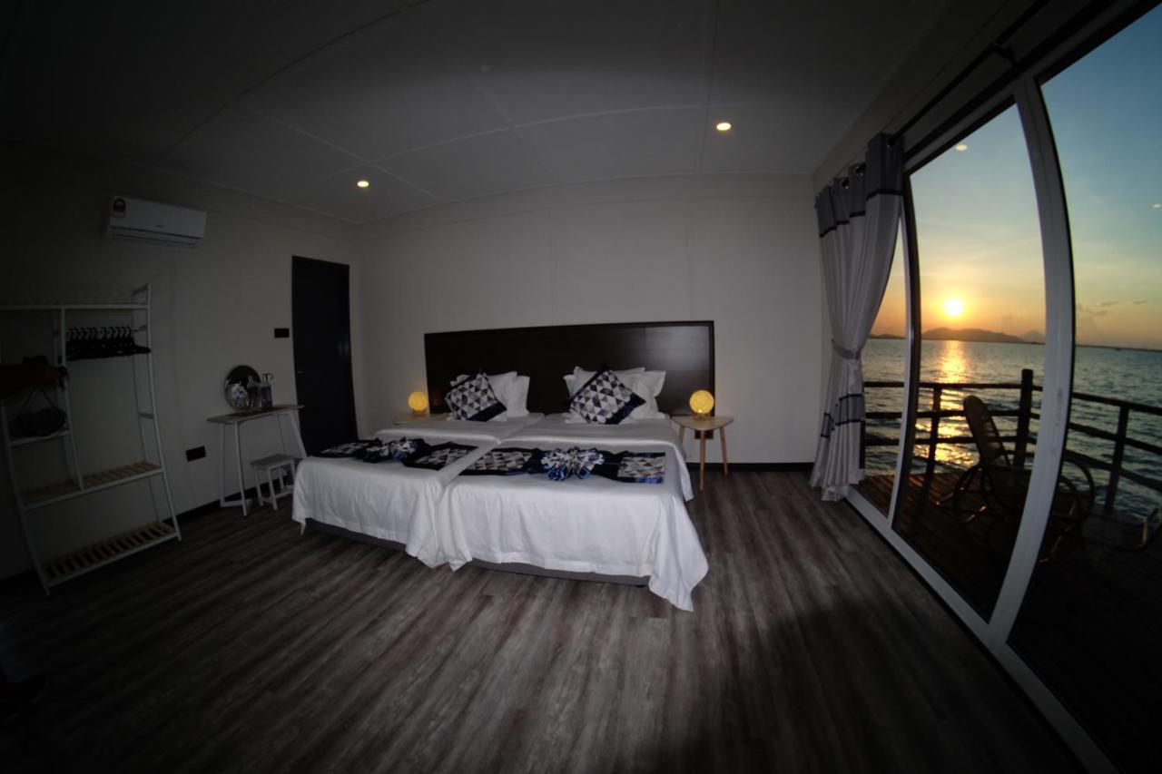 Отель Shun Shun Water Bungalows Семпорна Экстерьер фото